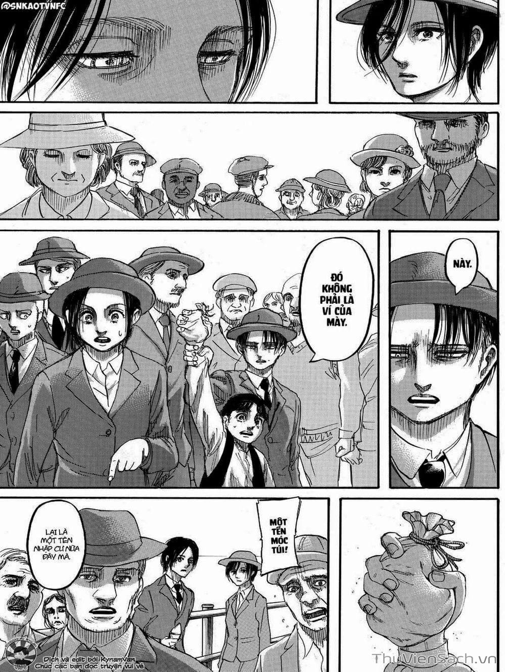 Truyện Tranh Đại Chiến Titan - Attack On Titan trang 8