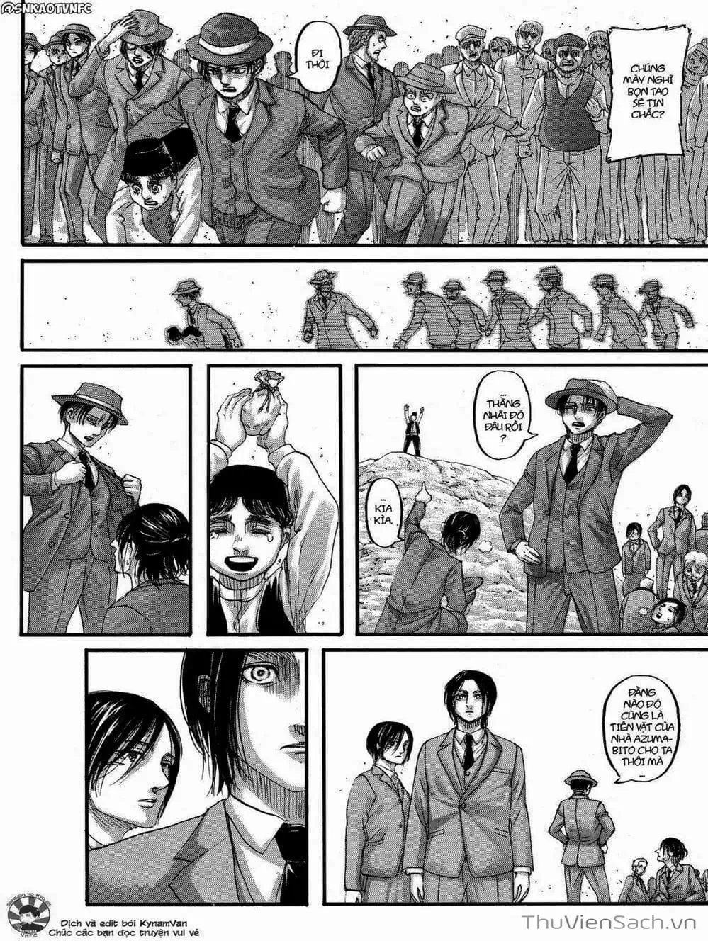 Truyện Tranh Đại Chiến Titan - Attack On Titan trang 8