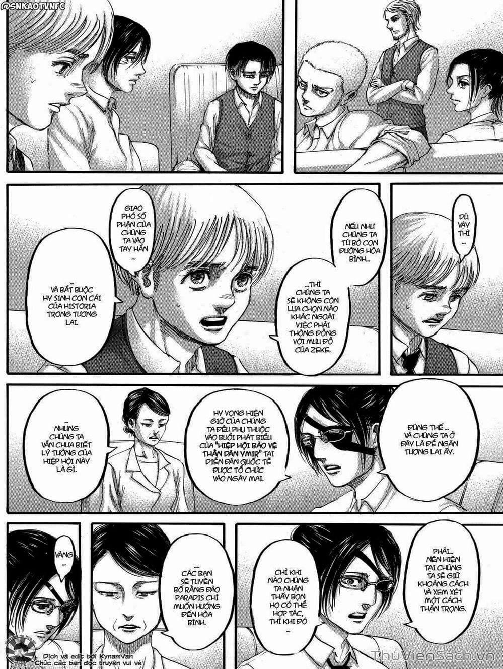 Truyện Tranh Đại Chiến Titan - Attack On Titan trang 8