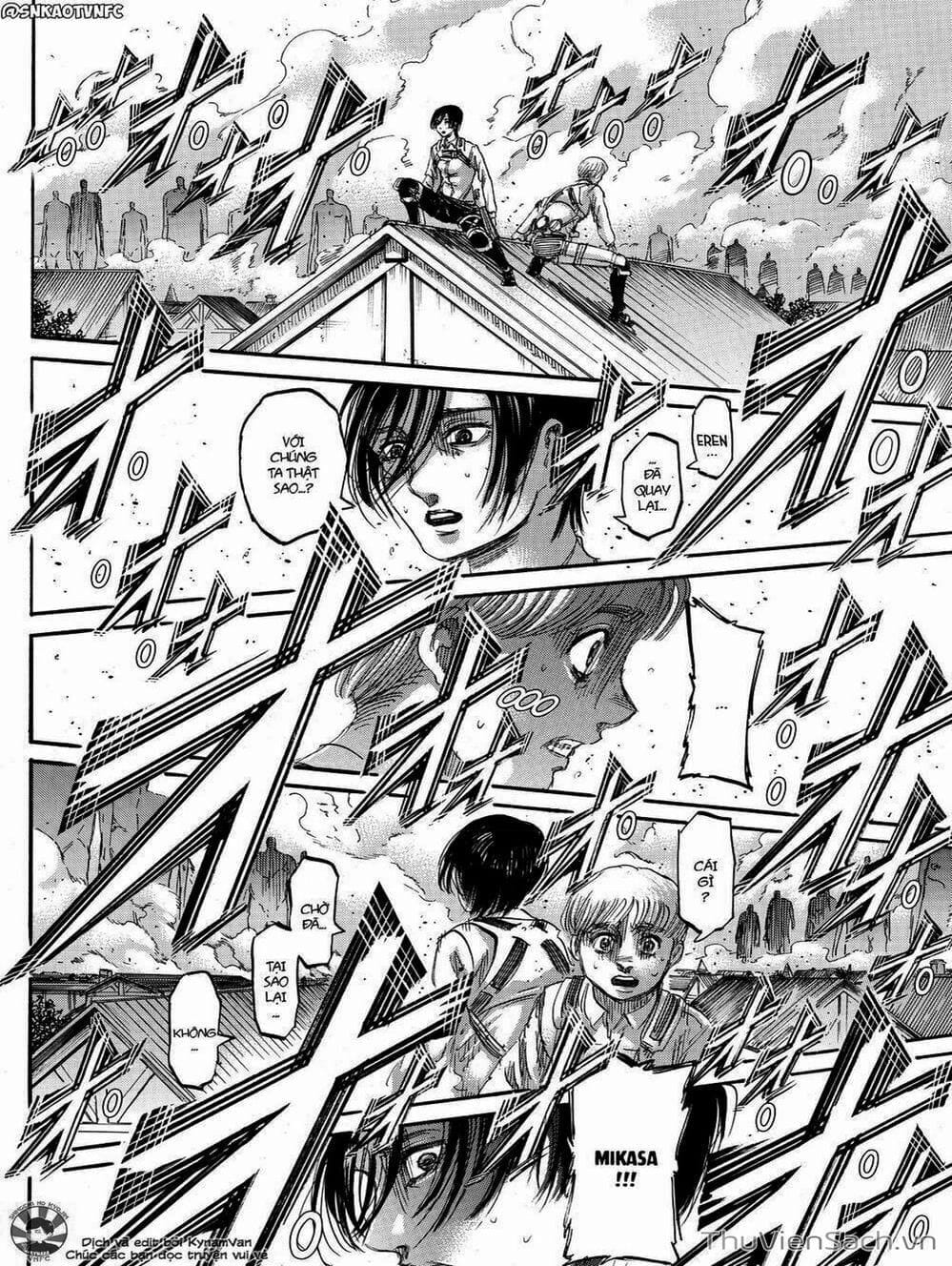 Truyện Tranh Đại Chiến Titan - Attack On Titan trang 8