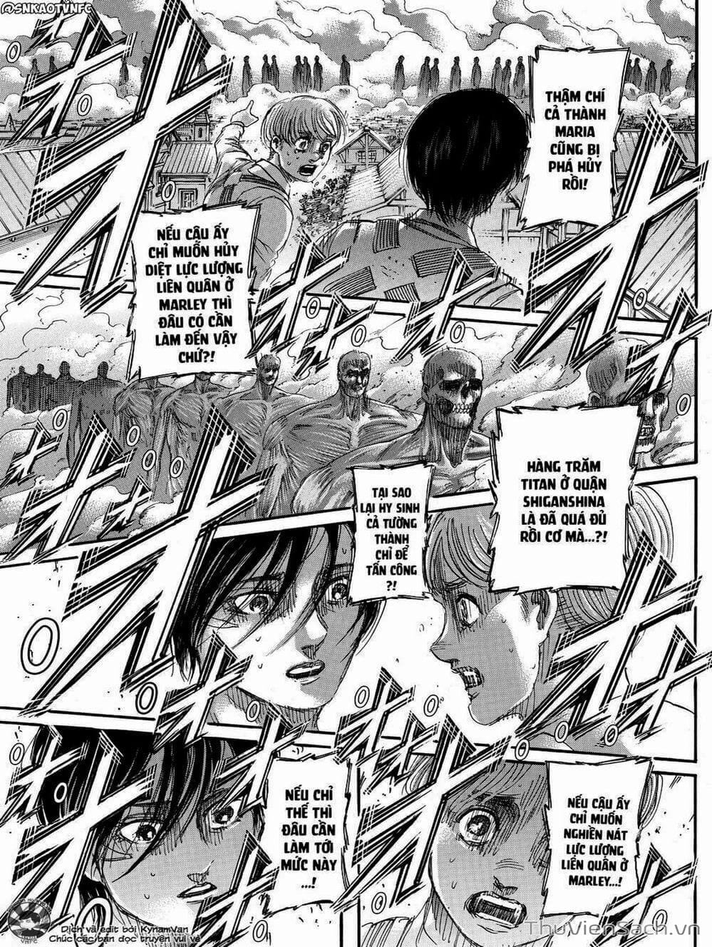 Truyện Tranh Đại Chiến Titan - Attack On Titan trang 8