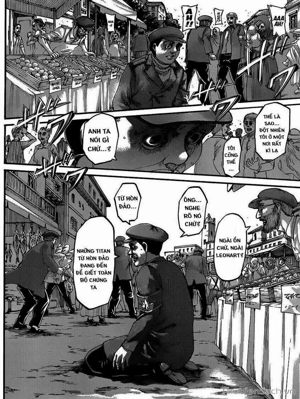 Truyện Tranh Đại Chiến Titan - Attack On Titan trang 8