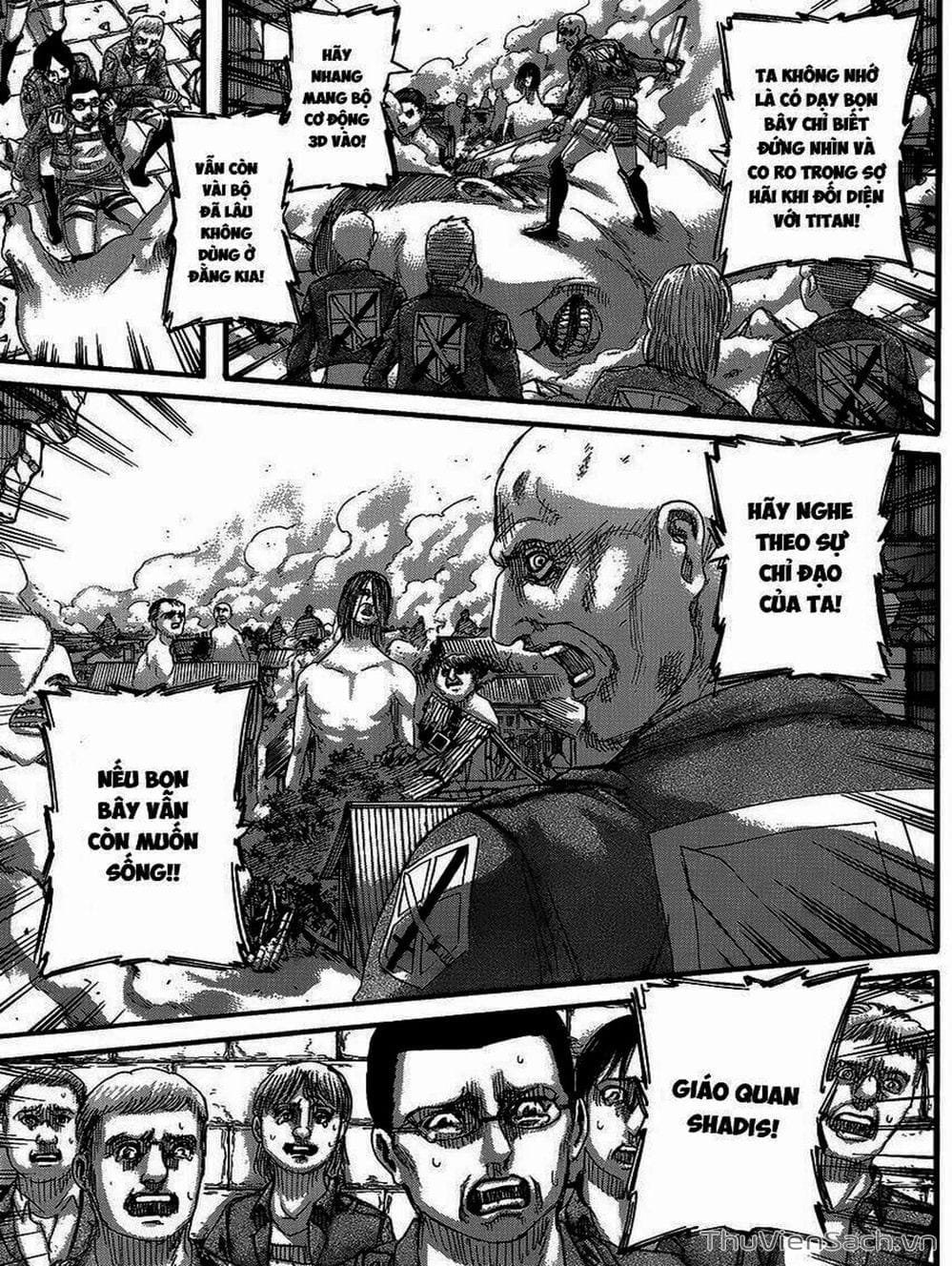 Truyện Tranh Đại Chiến Titan - Attack On Titan trang 8