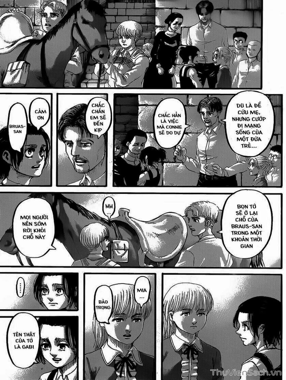 Truyện Tranh Đại Chiến Titan - Attack On Titan trang 8