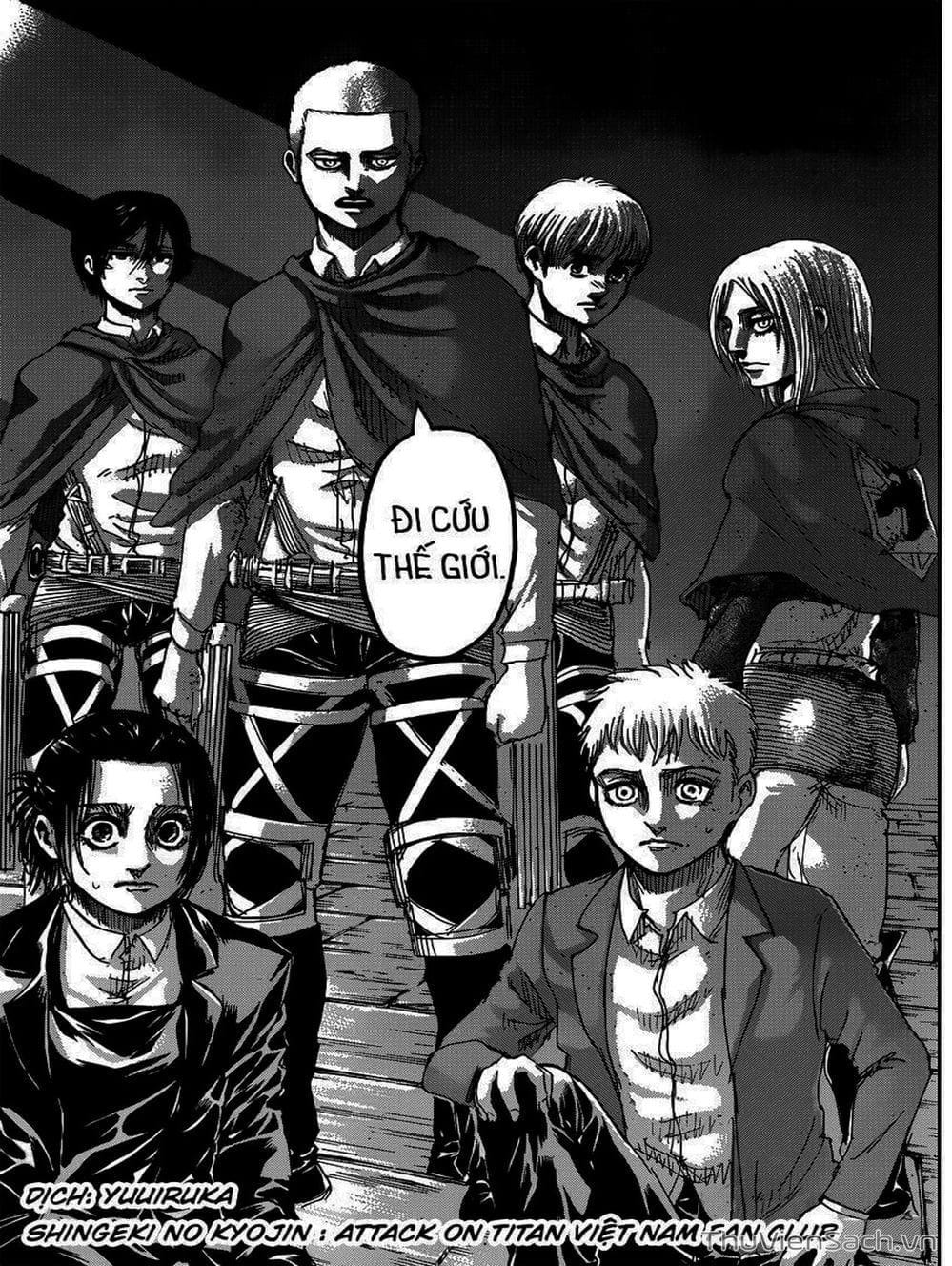 Truyện Tranh Đại Chiến Titan - Attack On Titan trang 8