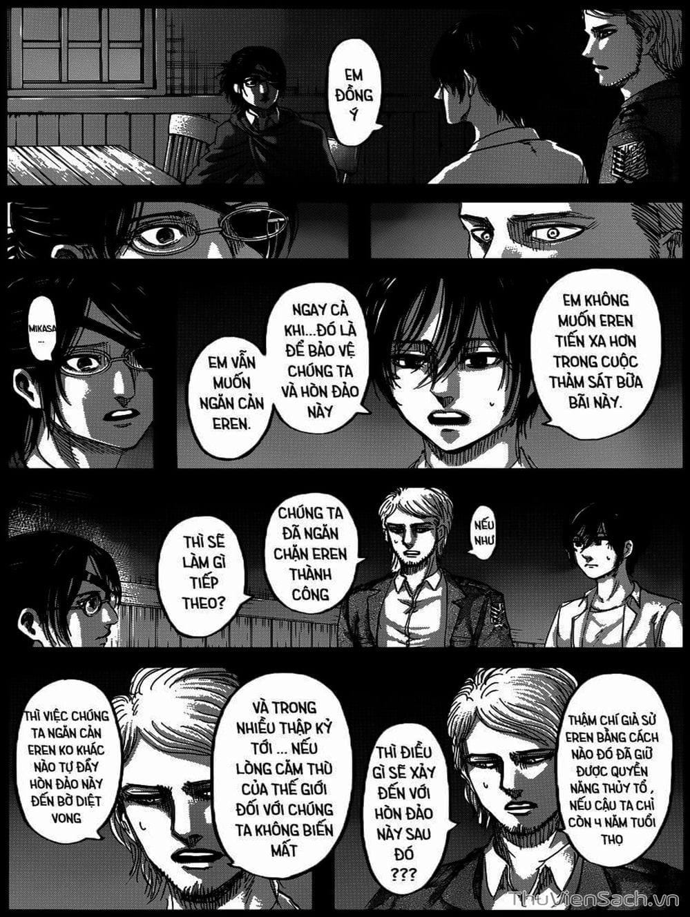 Truyện Tranh Đại Chiến Titan - Attack On Titan trang 8