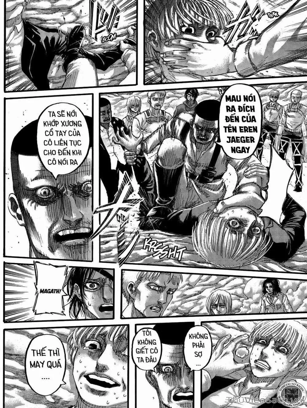 Truyện Tranh Đại Chiến Titan - Attack On Titan trang 8