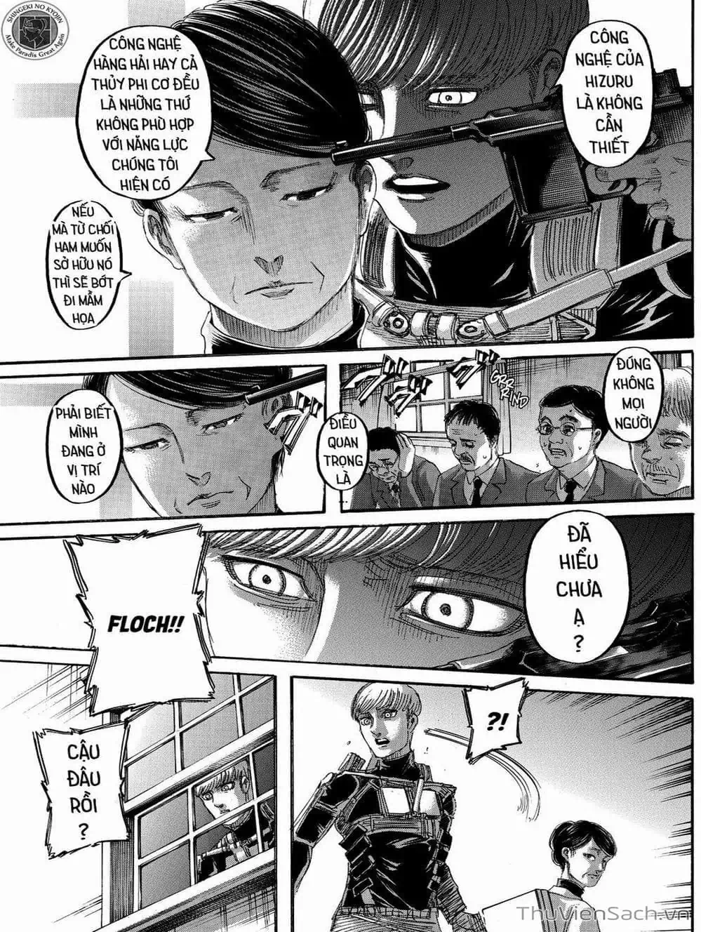 Truyện Tranh Đại Chiến Titan - Attack On Titan trang 8