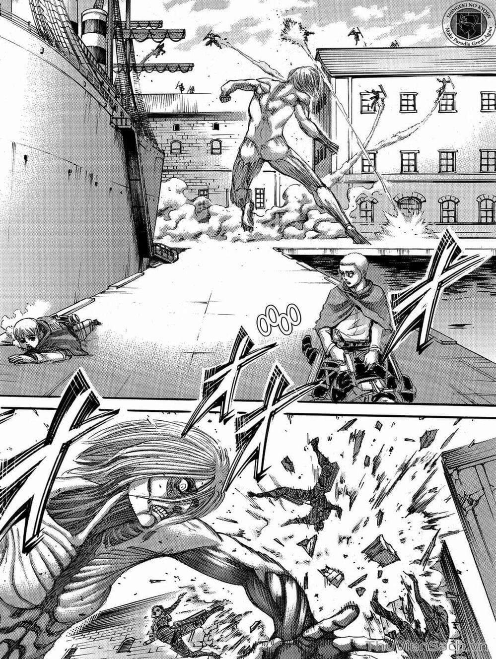 Truyện Tranh Đại Chiến Titan - Attack On Titan trang 8