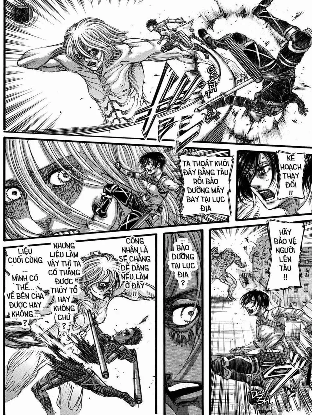 Truyện Tranh Đại Chiến Titan - Attack On Titan trang 8