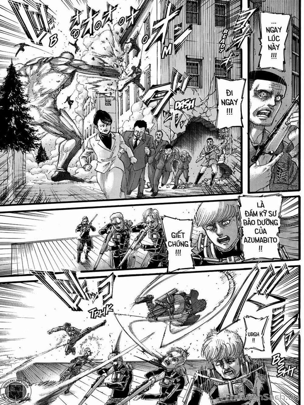 Truyện Tranh Đại Chiến Titan - Attack On Titan trang 8