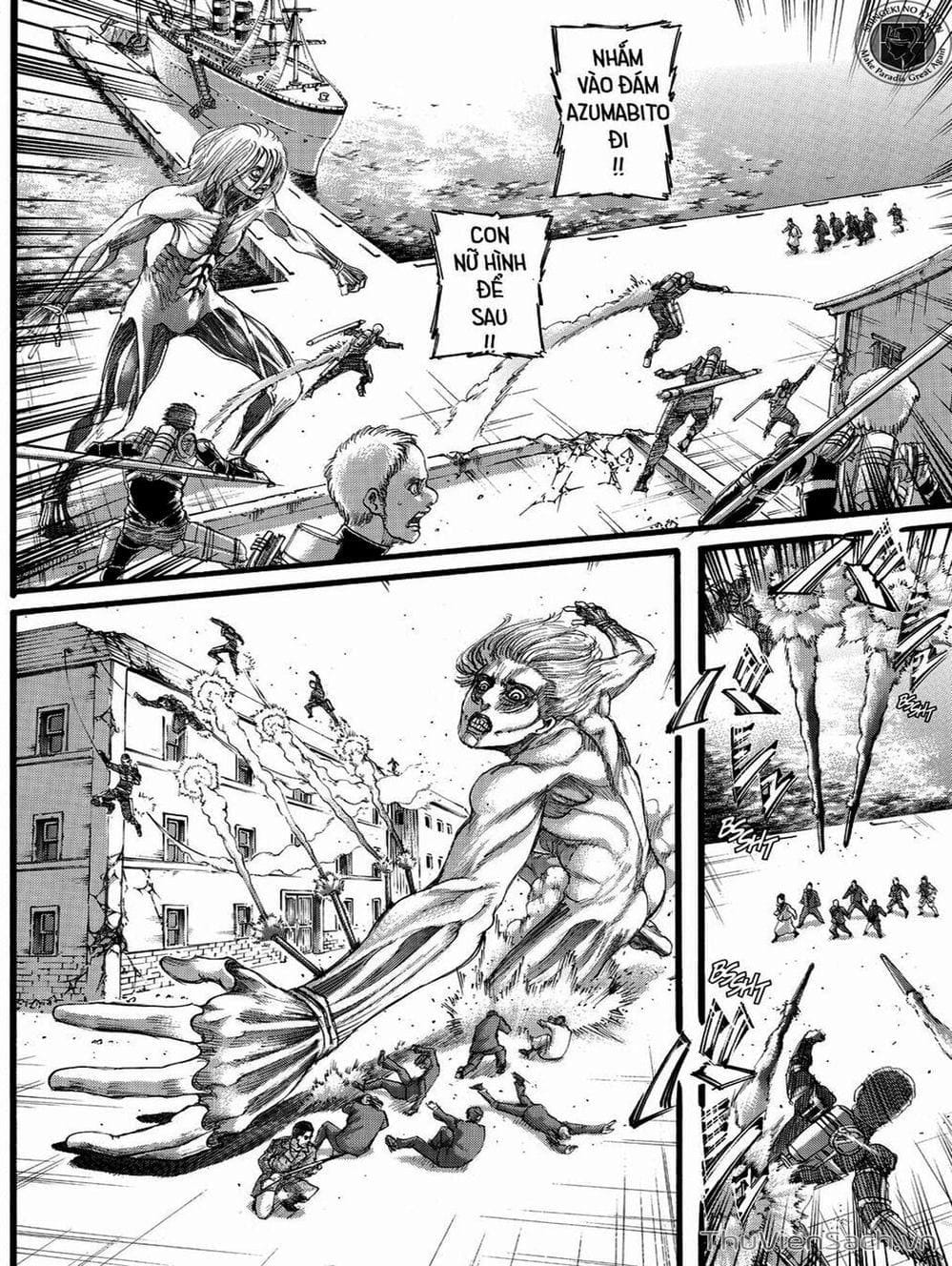 Truyện Tranh Đại Chiến Titan - Attack On Titan trang 8