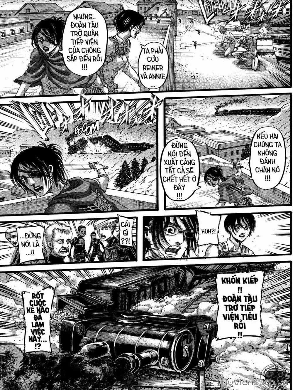 Truyện Tranh Đại Chiến Titan - Attack On Titan trang 8
