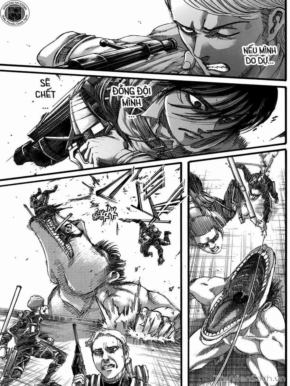 Truyện Tranh Đại Chiến Titan - Attack On Titan trang 8