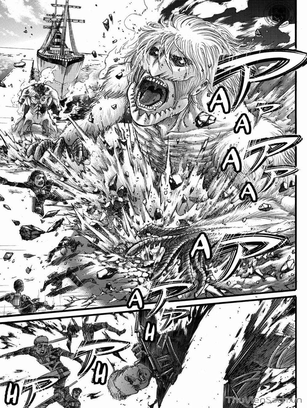 Truyện Tranh Đại Chiến Titan - Attack On Titan trang 8