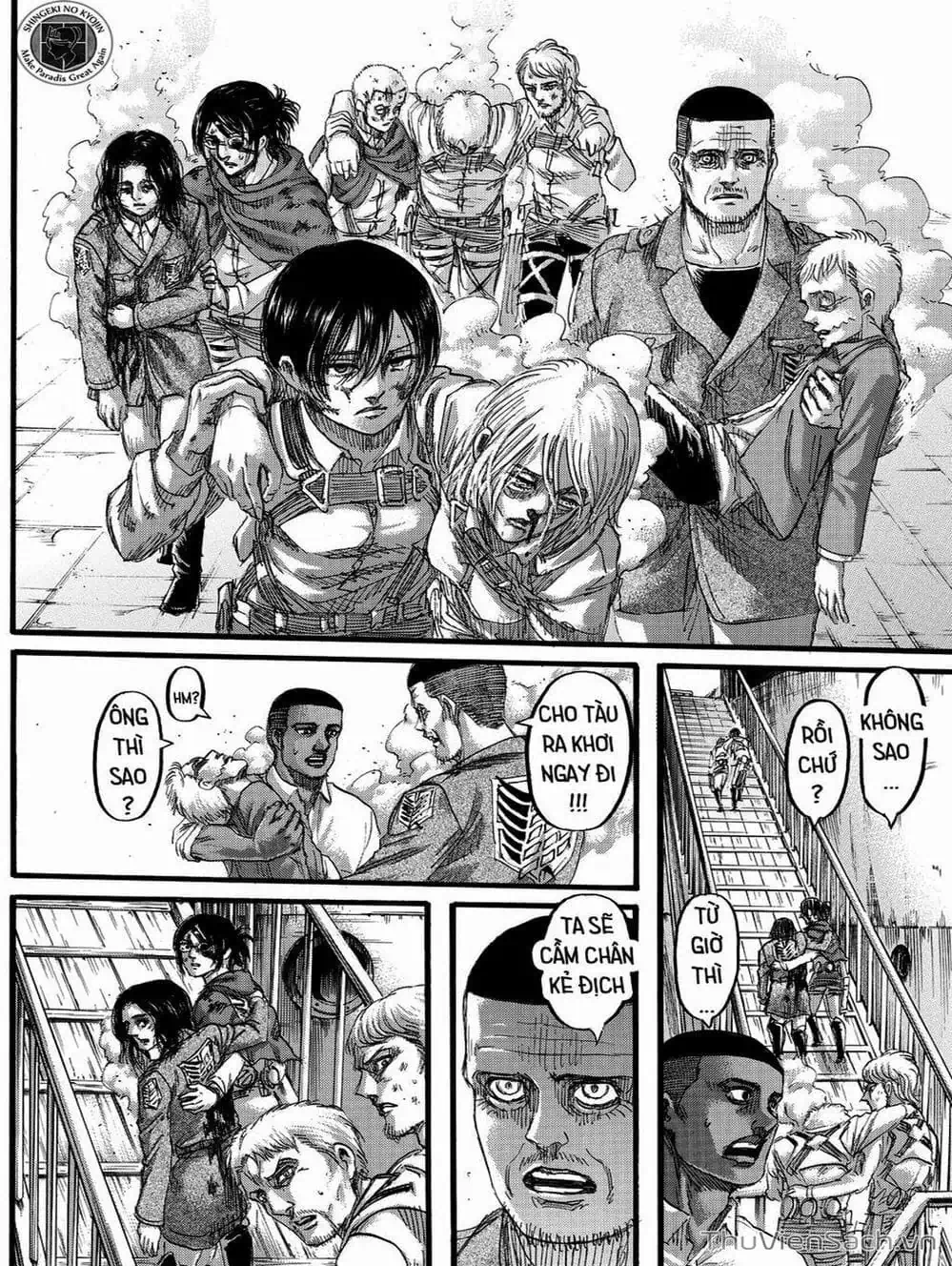 Truyện Tranh Đại Chiến Titan - Attack On Titan trang 8