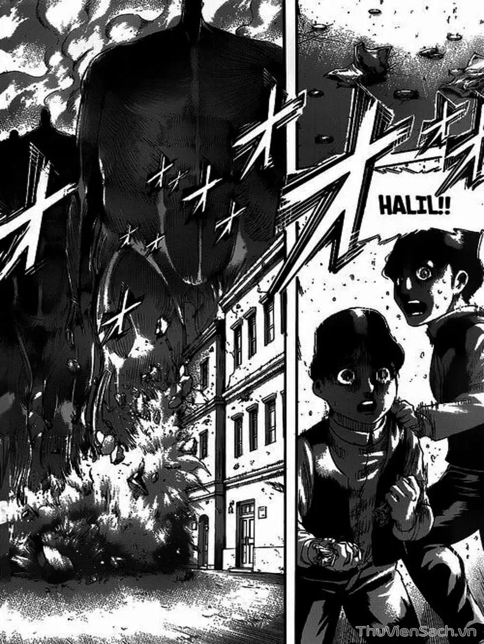 Truyện Tranh Đại Chiến Titan - Attack On Titan trang 8