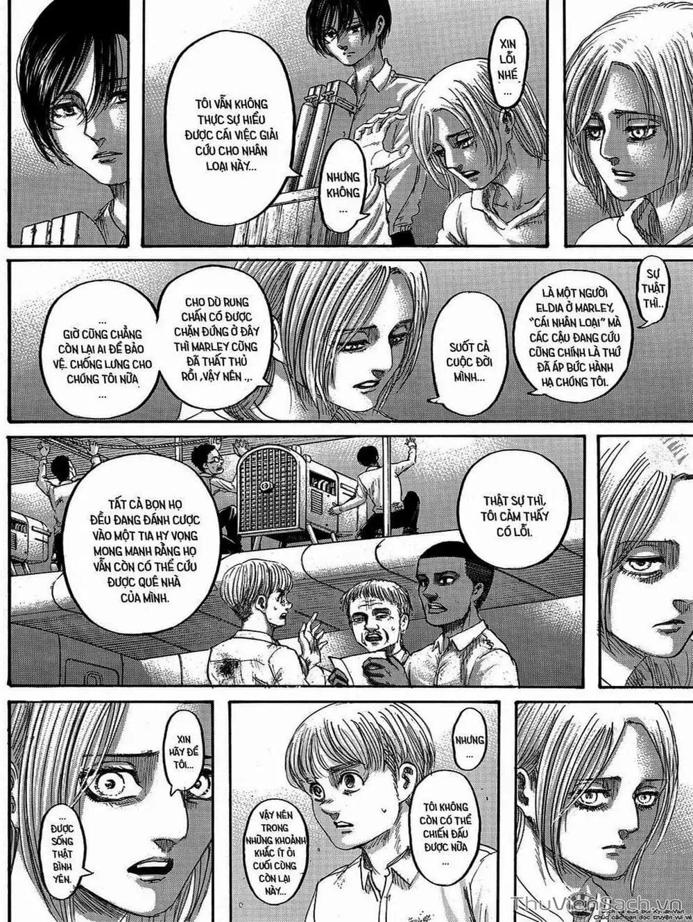 Truyện Tranh Đại Chiến Titan - Attack On Titan trang 8