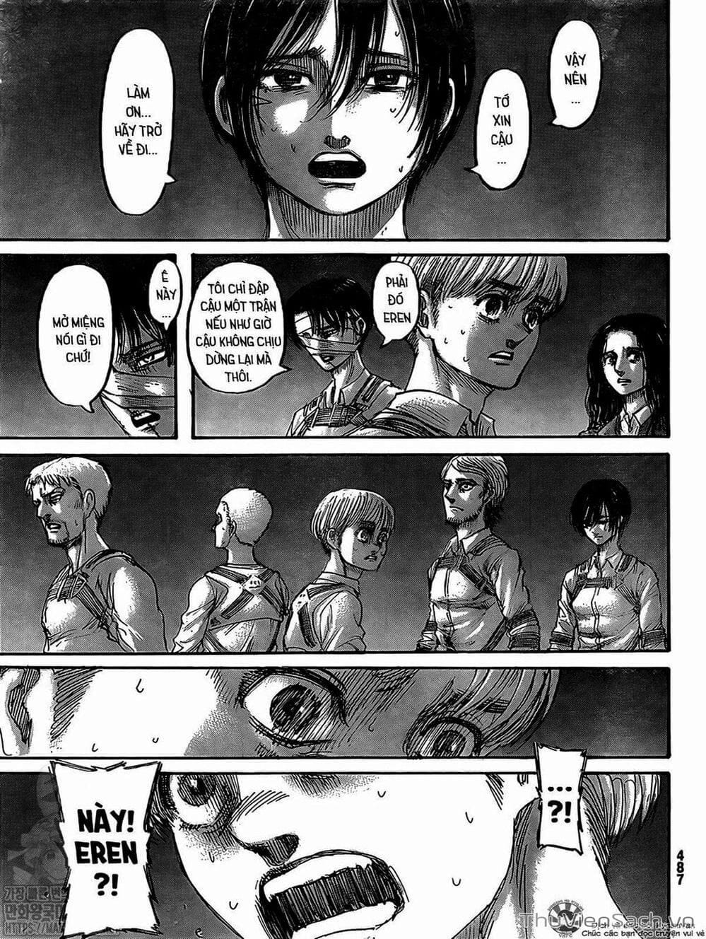 Truyện Tranh Đại Chiến Titan - Attack On Titan trang 8