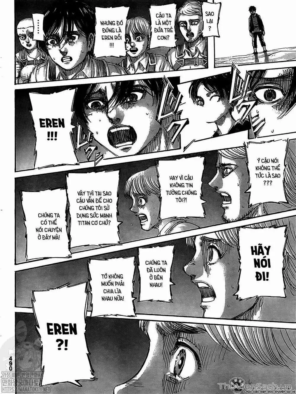 Truyện Tranh Đại Chiến Titan - Attack On Titan trang 8