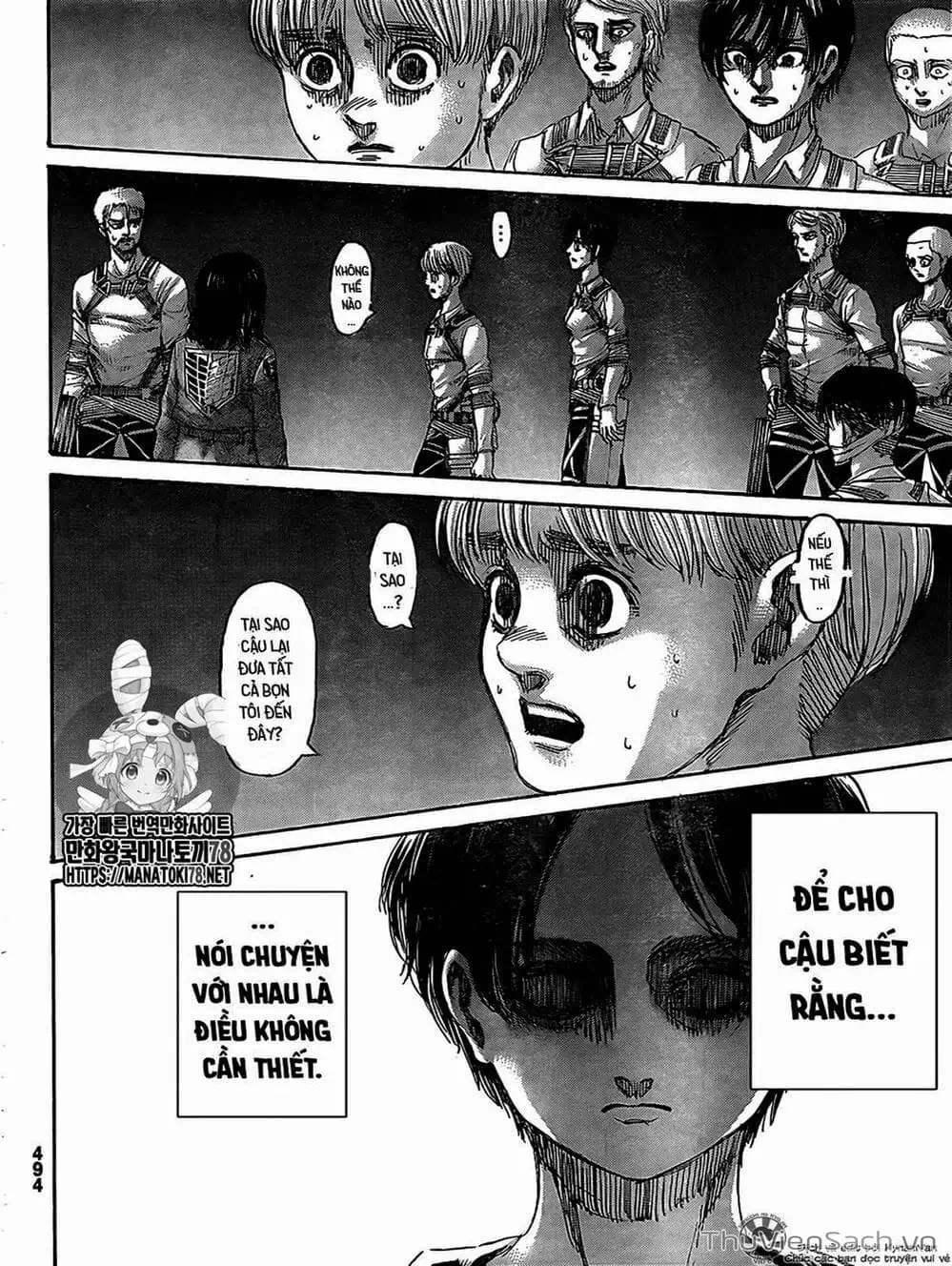 Truyện Tranh Đại Chiến Titan - Attack On Titan trang 8