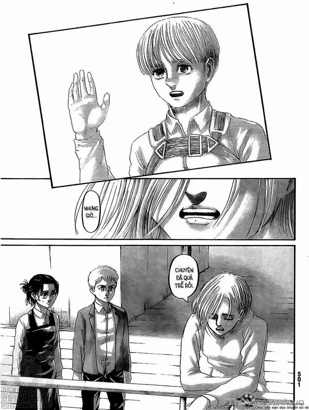 Truyện Tranh Đại Chiến Titan - Attack On Titan trang 8