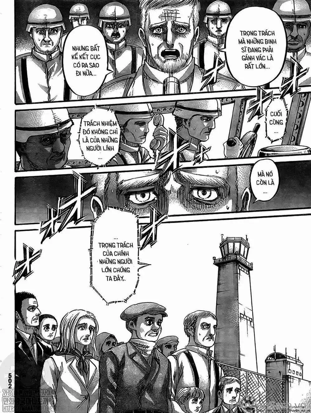 Truyện Tranh Đại Chiến Titan - Attack On Titan trang 8