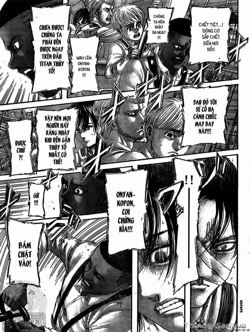 Truyện Tranh Đại Chiến Titan - Attack On Titan trang 8