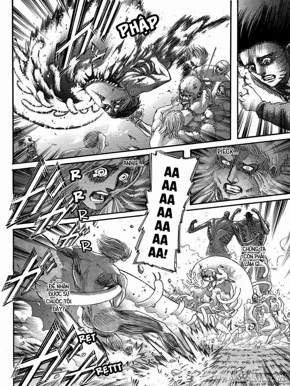 Truyện Tranh Đại Chiến Titan - Attack On Titan trang 8