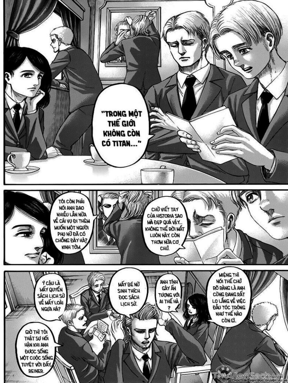 Truyện Tranh Đại Chiến Titan - Attack On Titan trang 8