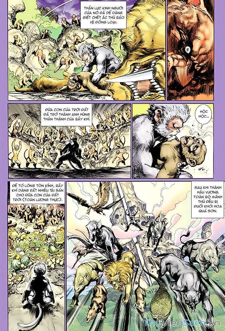 Truyện Tranh Đại Thánh Vương trang 4