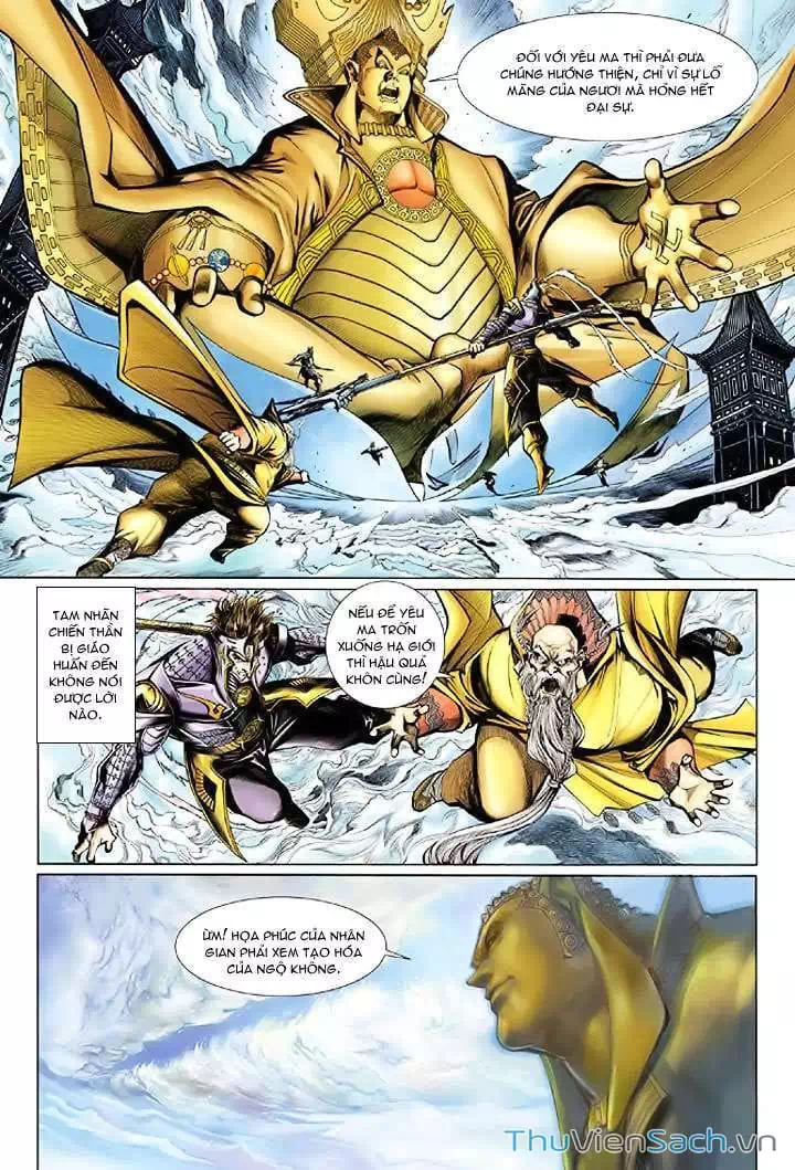 Truyện Tranh Đại Thánh Vương trang 4