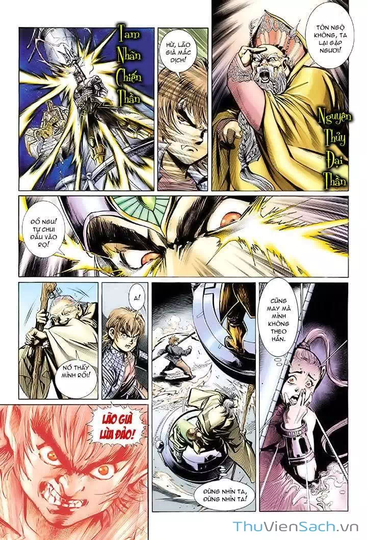 Truyện Tranh Đại Thánh Vương trang 4