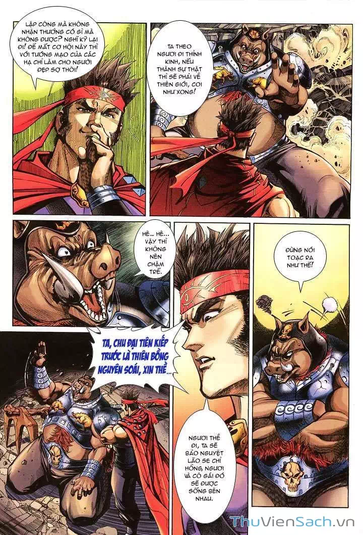 Truyện Tranh Đại Thánh Vương trang 4