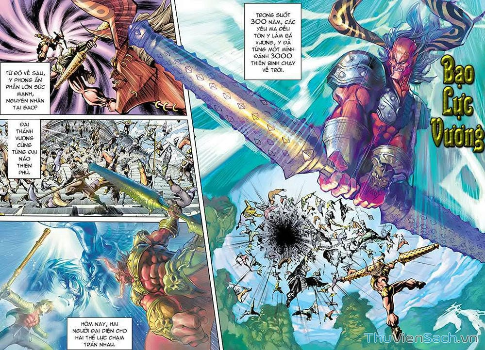 Truyện Tranh Đại Thánh Vương trang 4