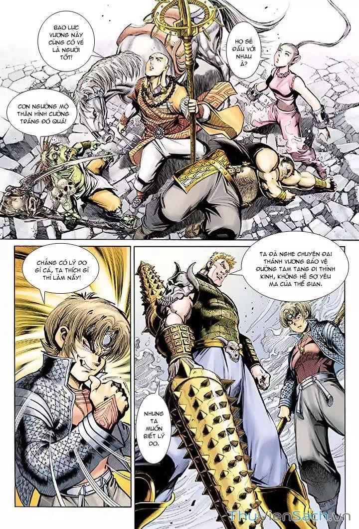 Truyện Tranh Đại Thánh Vương trang 4
