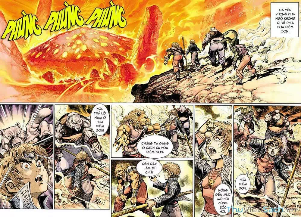 Truyện Tranh Đại Thánh Vương trang 4