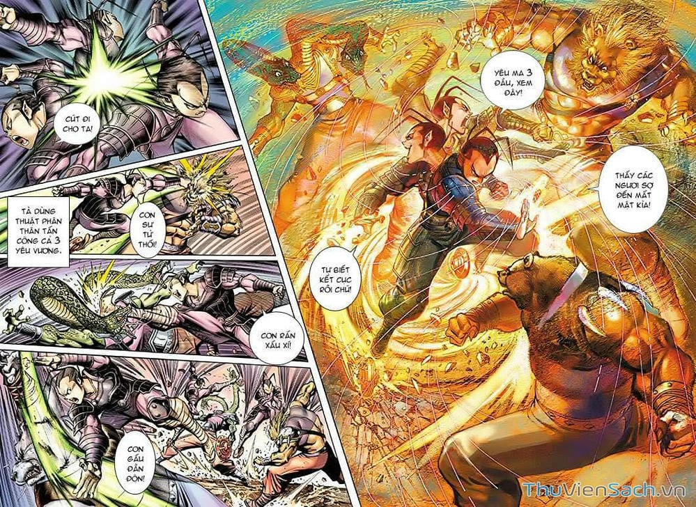 Truyện Tranh Đại Thánh Vương trang 4