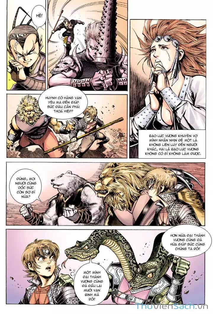 Truyện Tranh Đại Thánh Vương trang 4
