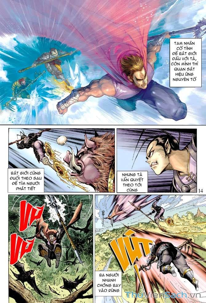 Truyện Tranh Đại Thánh Vương trang 4