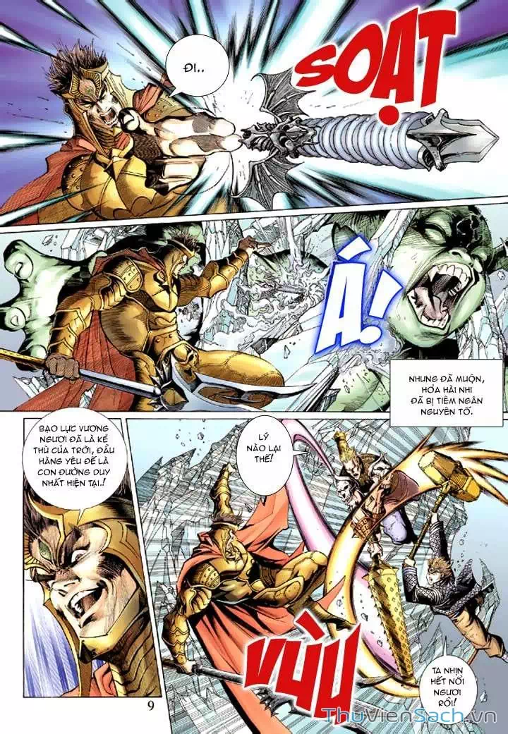 Truyện Tranh Đại Thánh Vương trang 4