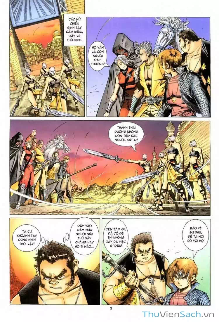 Truyện Tranh Đại Thánh Vương trang 4