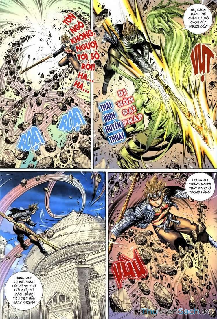 Truyện Tranh Đại Thánh Vương trang 4