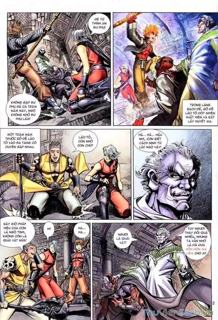 Truyện Tranh Đại Thánh Vương trang 4