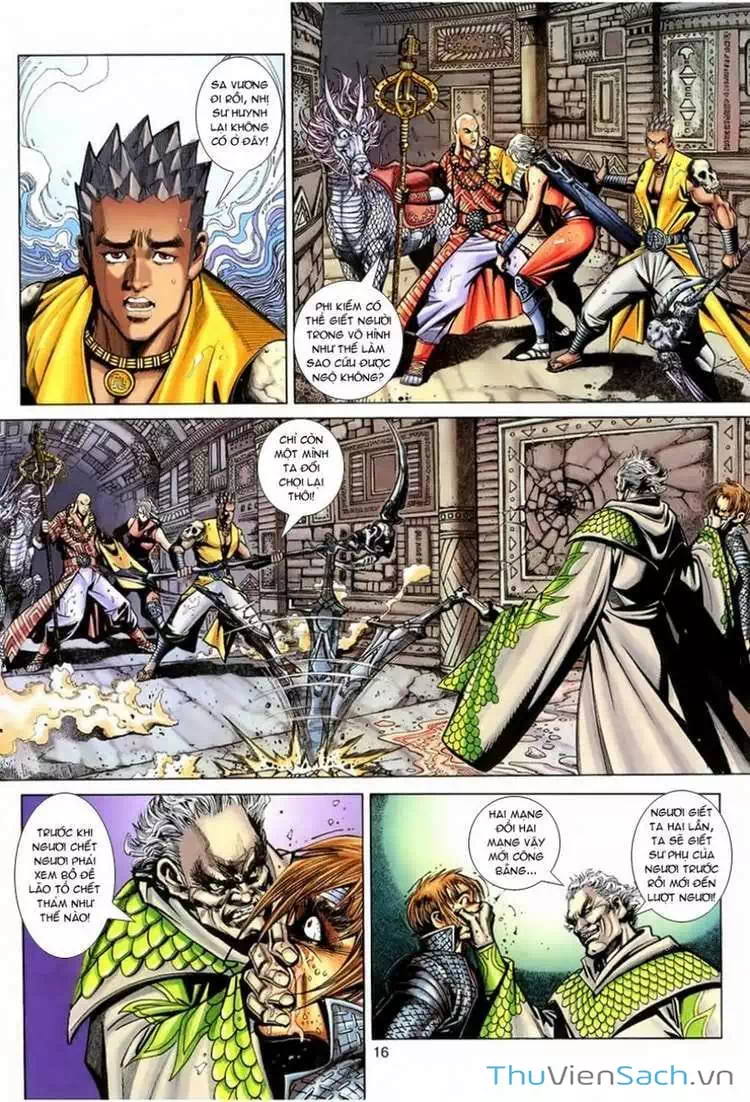 Truyện Tranh Đại Thánh Vương trang 4