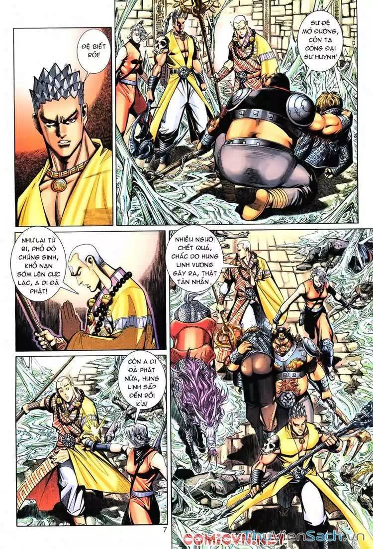 Truyện Tranh Đại Thánh Vương trang 4