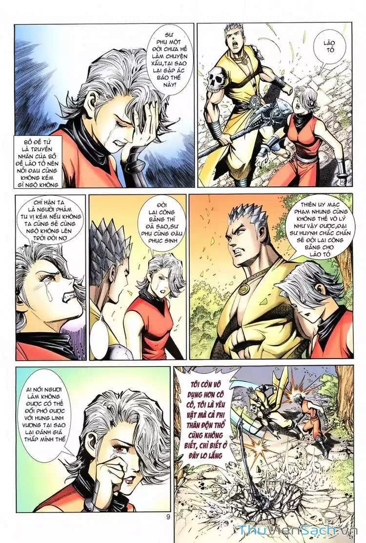 Truyện Tranh Đại Thánh Vương trang 4