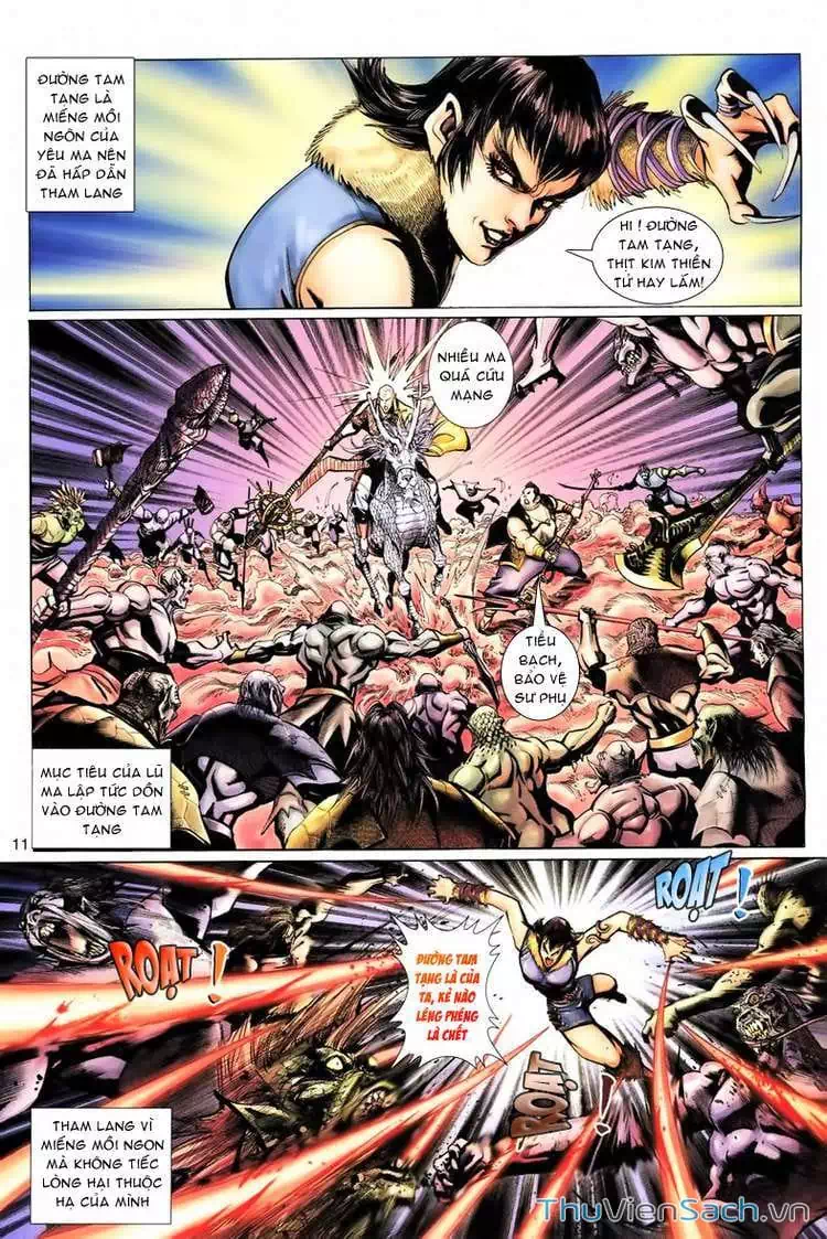 Truyện Tranh Đại Thánh Vương trang 4