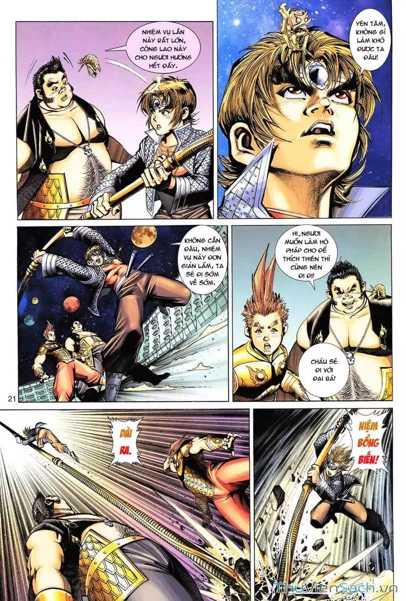 Truyện Tranh Đại Thánh Vương trang 4