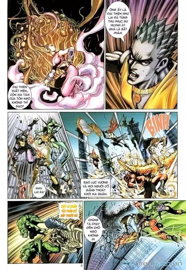 Truyện Tranh Đại Thánh Vương trang 4